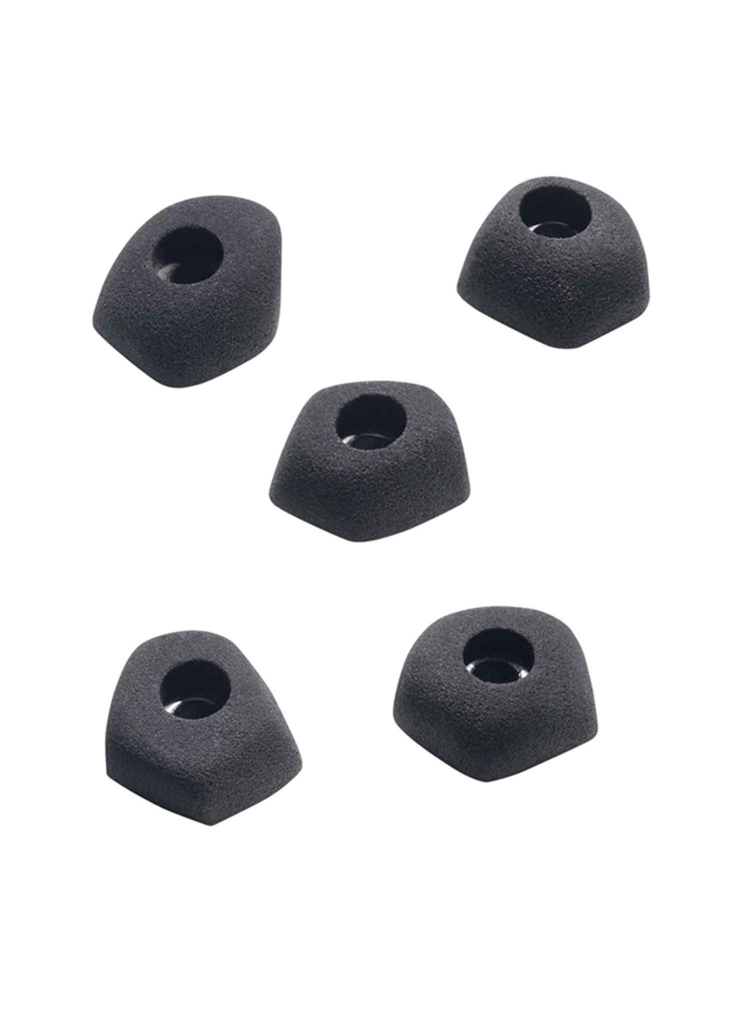Lezecké chyty Ocun Footholds Set 1 Bolt-on - black