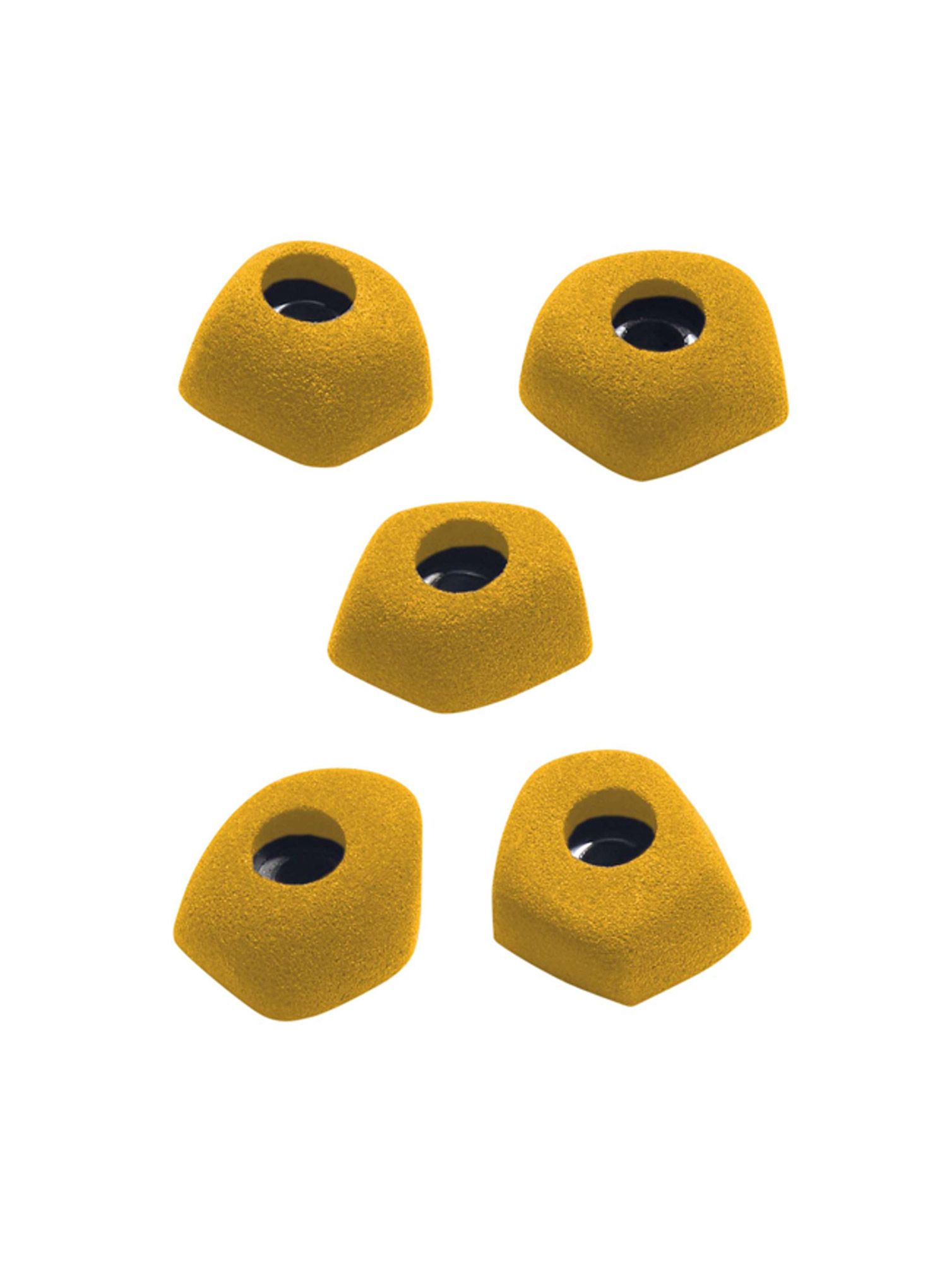 Lezecké chyty Ocun Footholds Set 1 Bolt-on - yellow