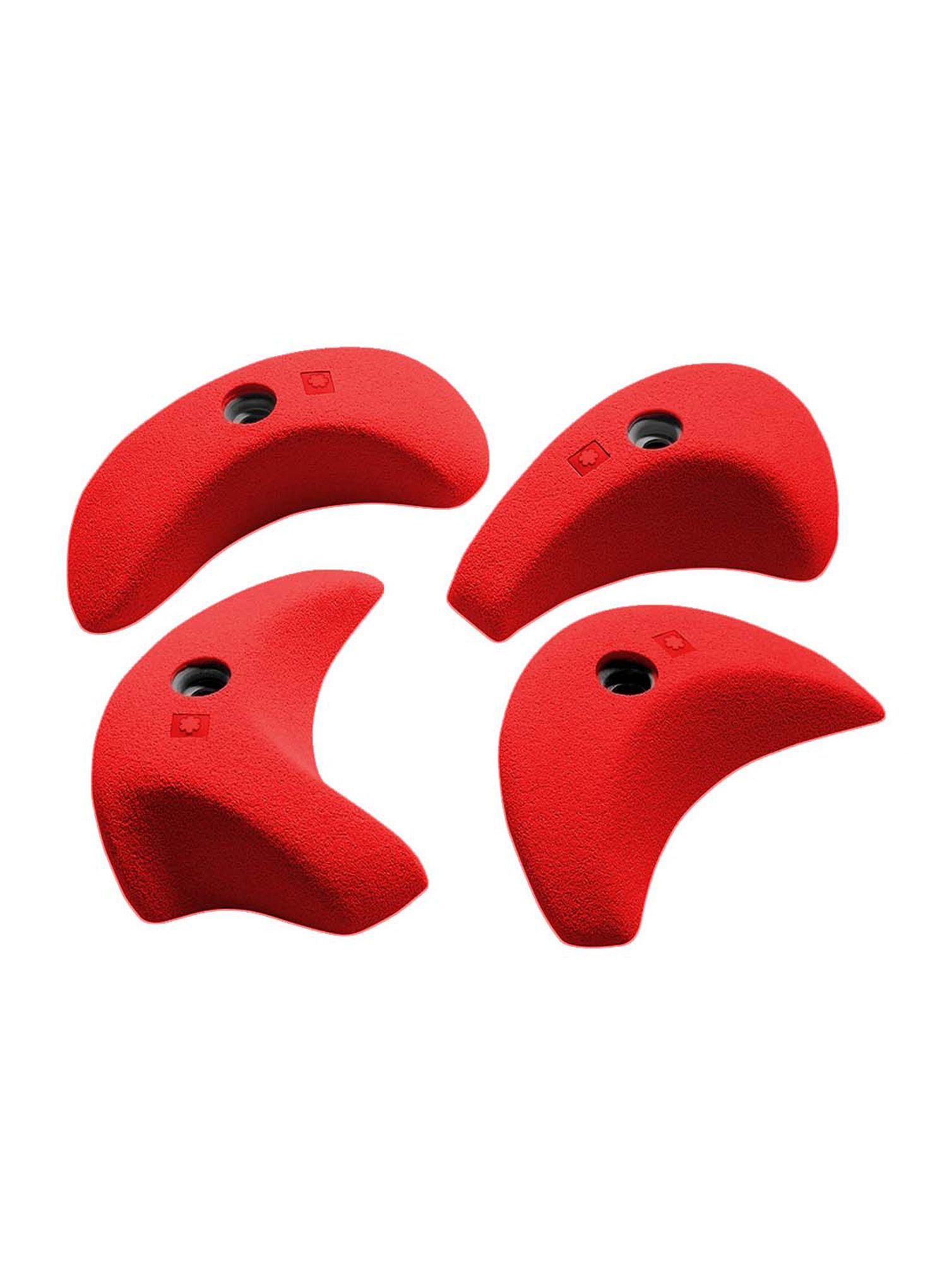 Lezecké chyty Ocun Holds Set 1 Pinches - red