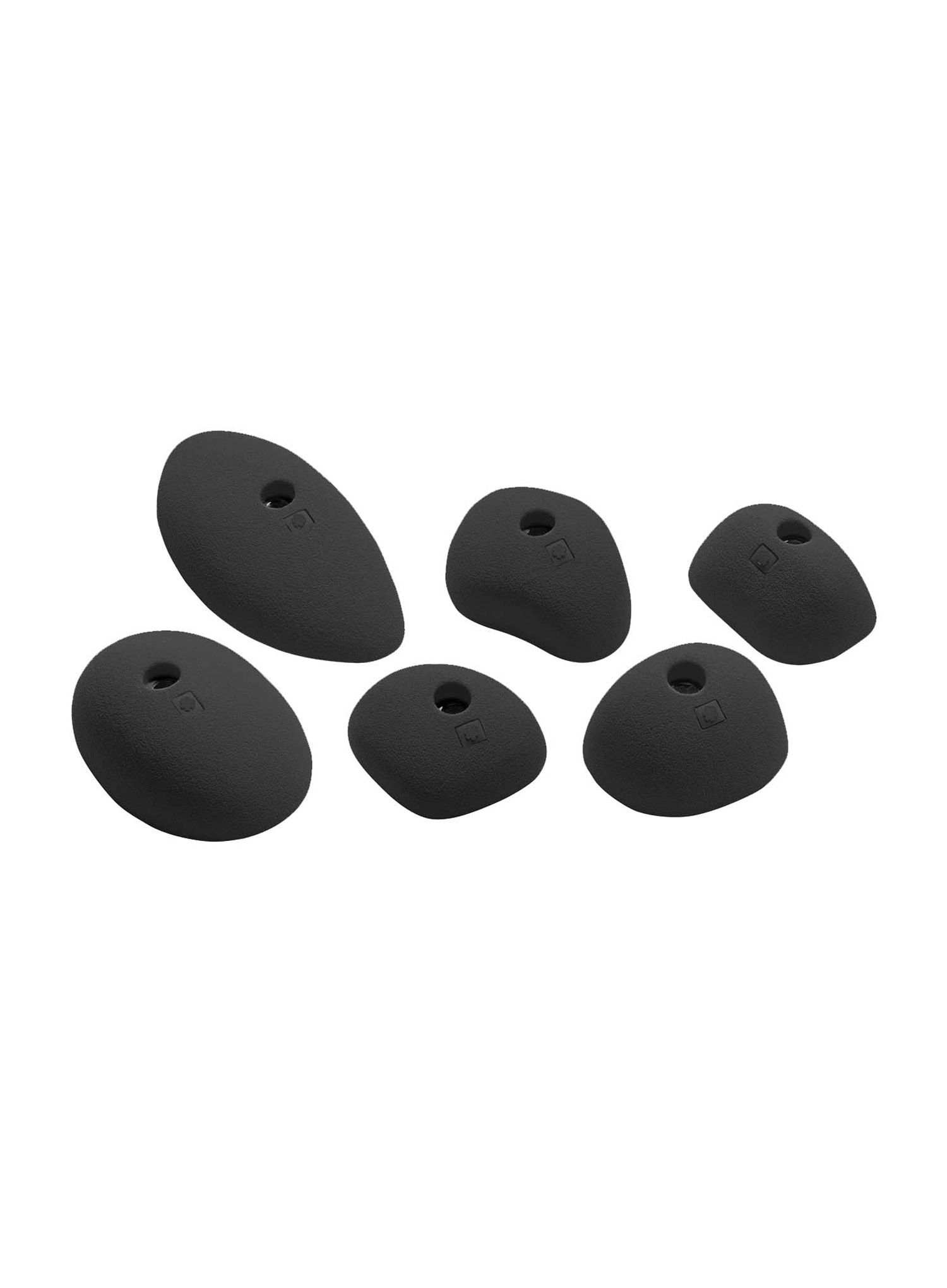 Lezecké chyty Ocun Holds Set 2 Slopers - black
