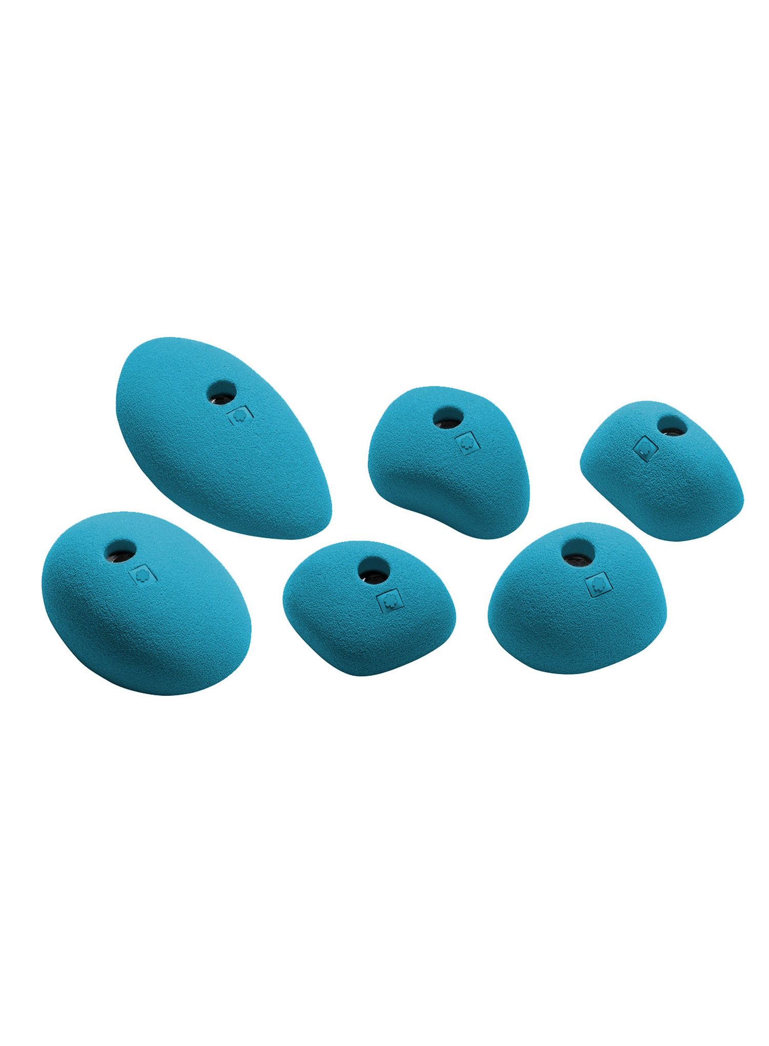 Lezecké chyty Ocun Holds Set 2 Slopers - blue