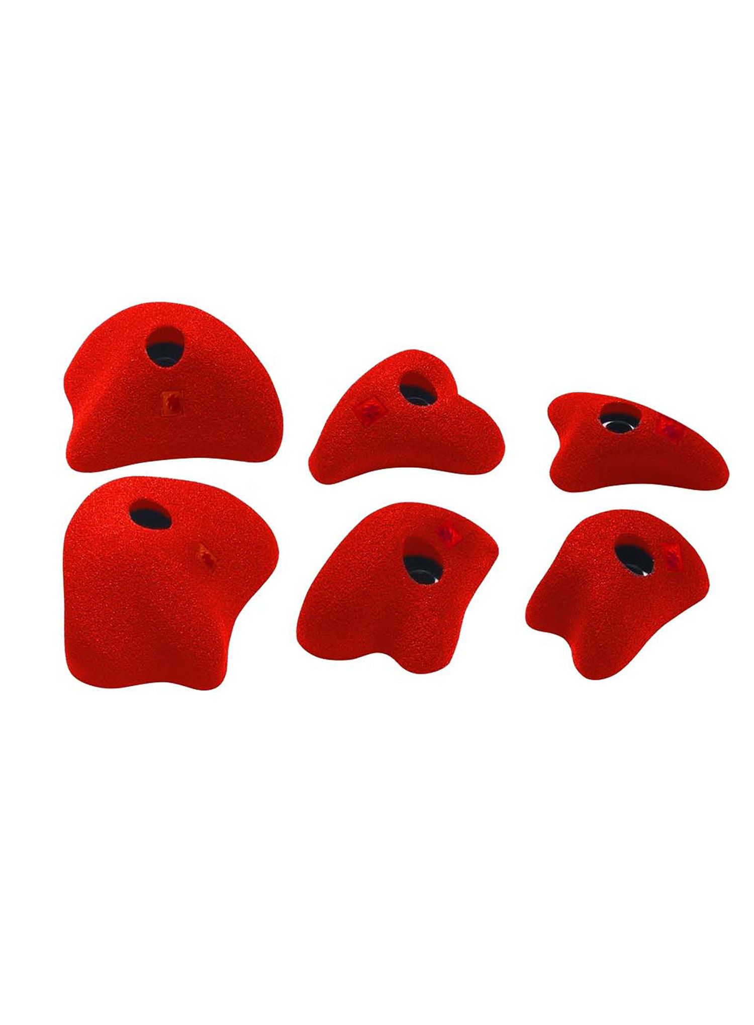 Lezecké chyty Ocun Holds Set 3 Modulars - red
