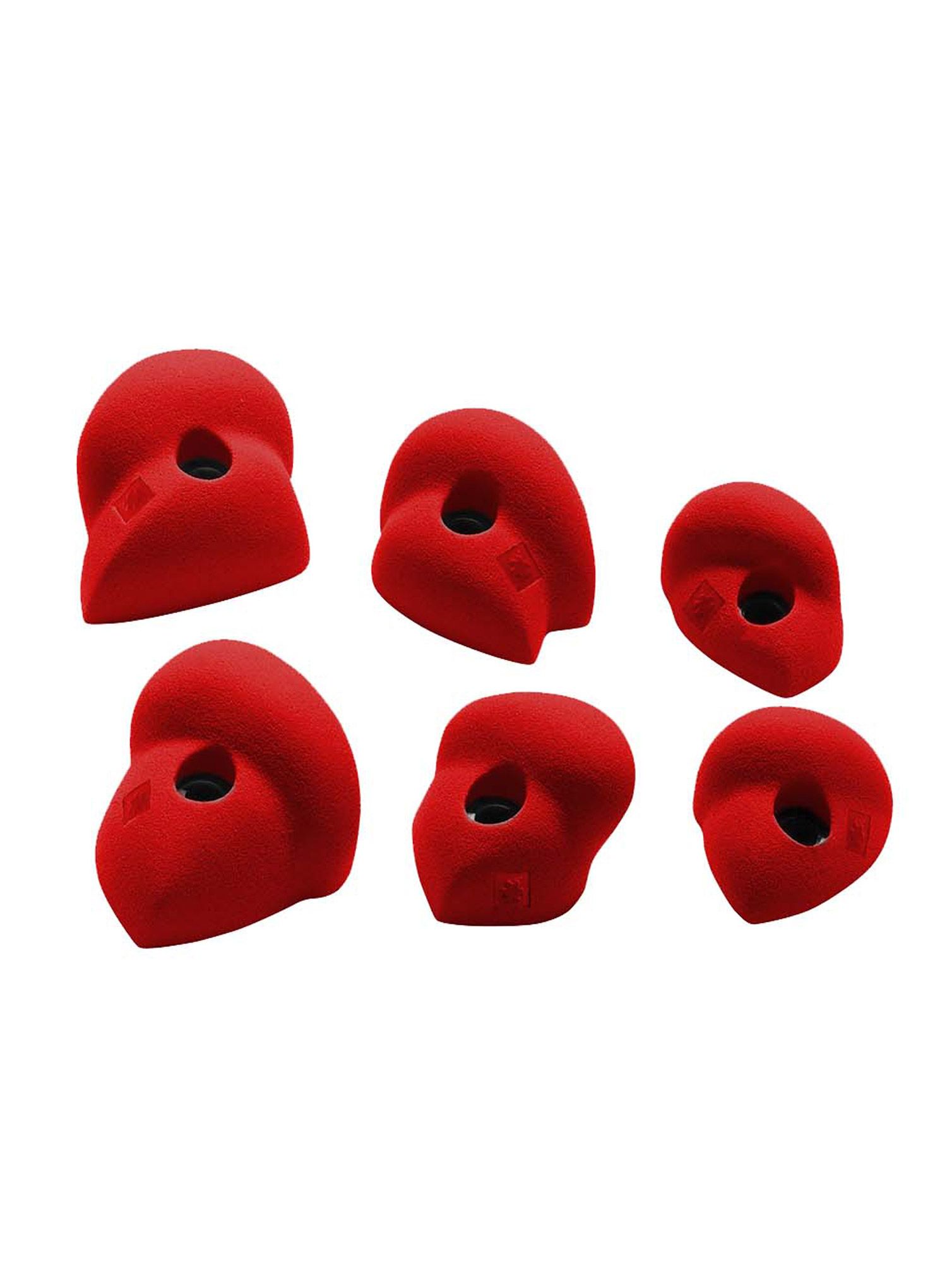 Lezecké chyty Ocun Holds Set 5 Jugs  - red
