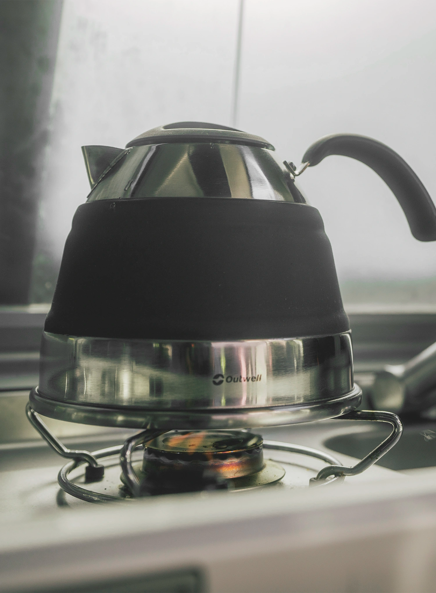 Kanvica Outwell Collaps Kettle 1.5L - grey mist