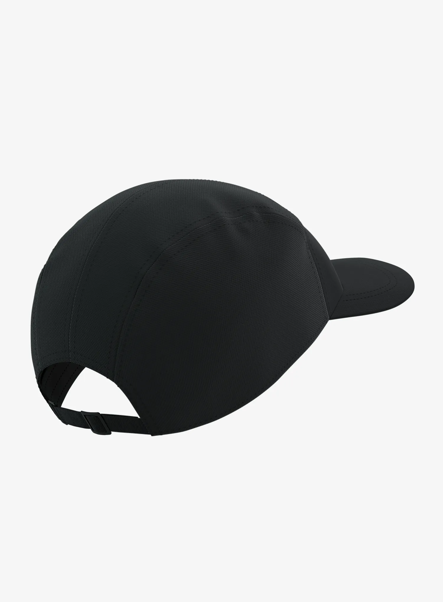 Bežecká čiapka Compressport 5 Panel Cap - black