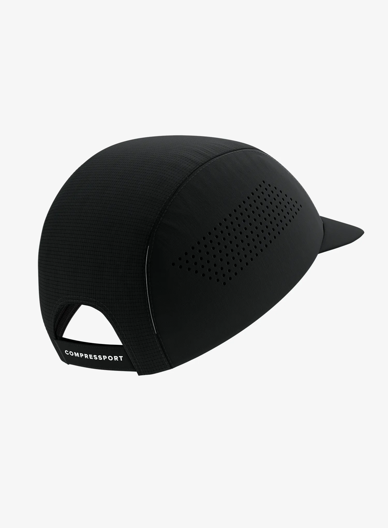 Bežecká čiapka Compressport Pro Racing Cap - black