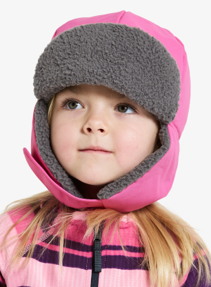 Detská čiapka Didriksons Biggles Cap 6 - sweet pink