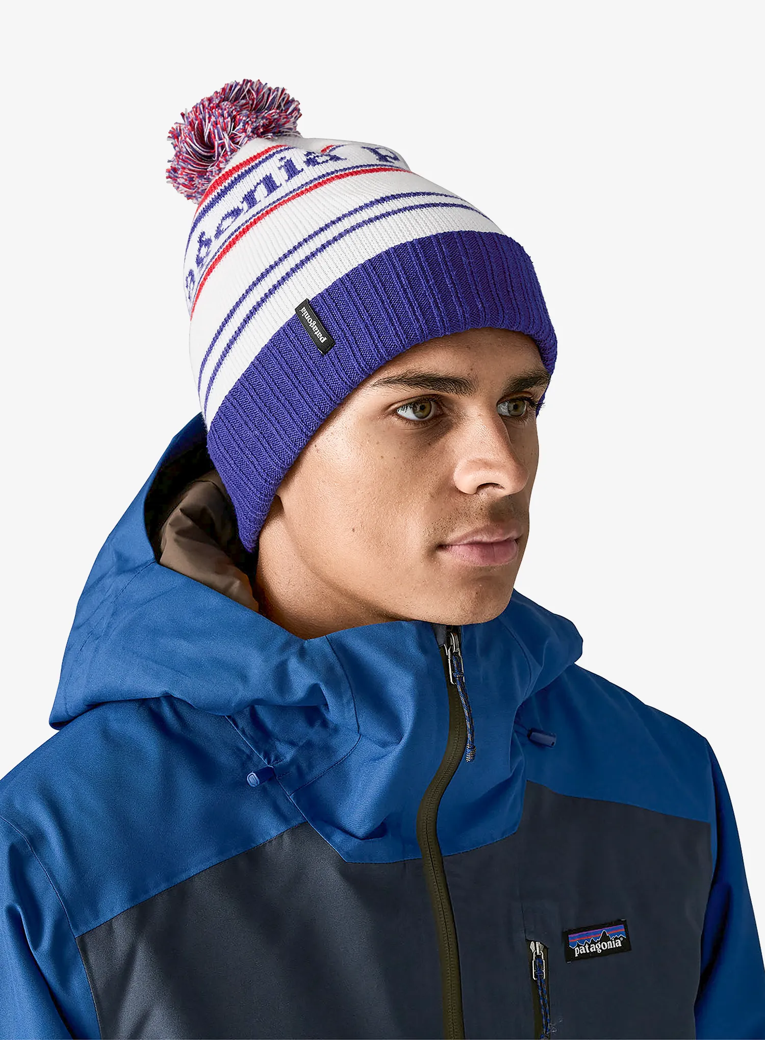 Čiapka Patagonia Powder Town Beanie - viking blue