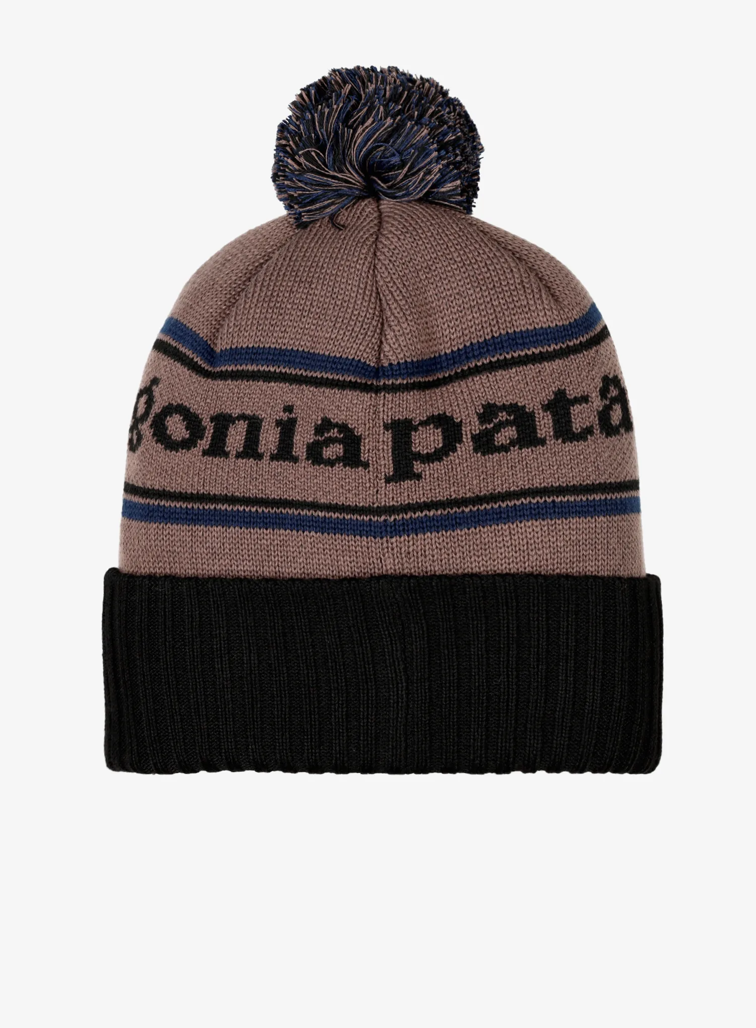 Čiapka Patagonia Powder Town Beanie - park stripe/marlow brown