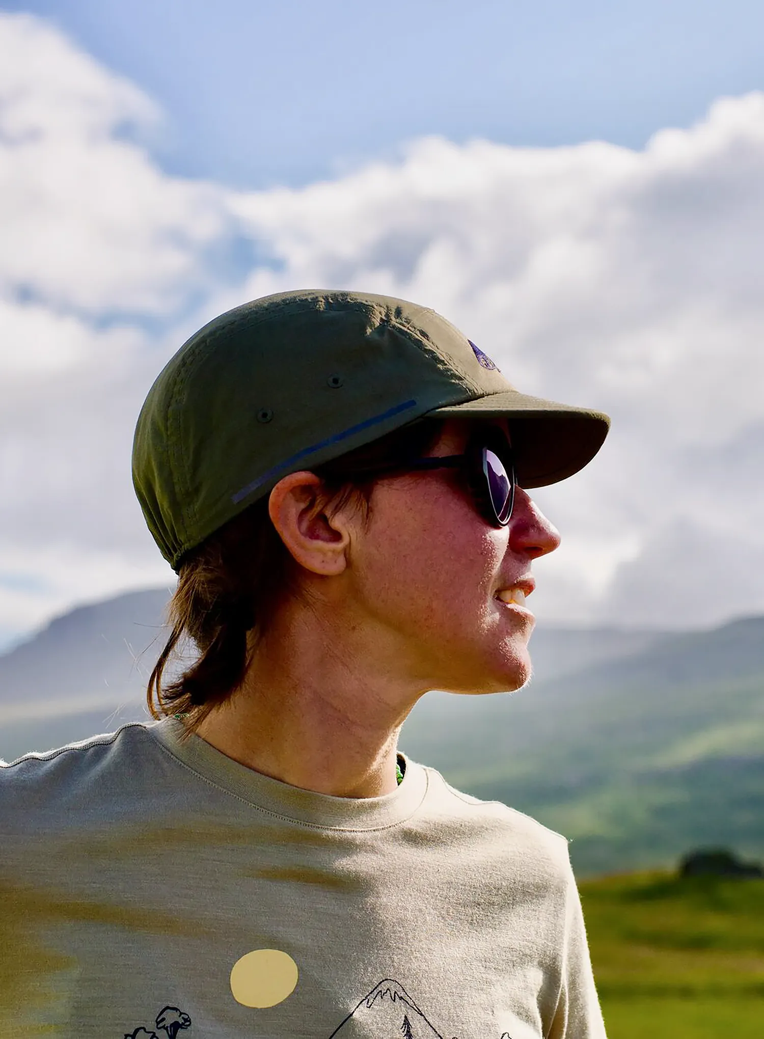 Cyklistická čiapka Fjallraven Hoja Lugnt Cap - green