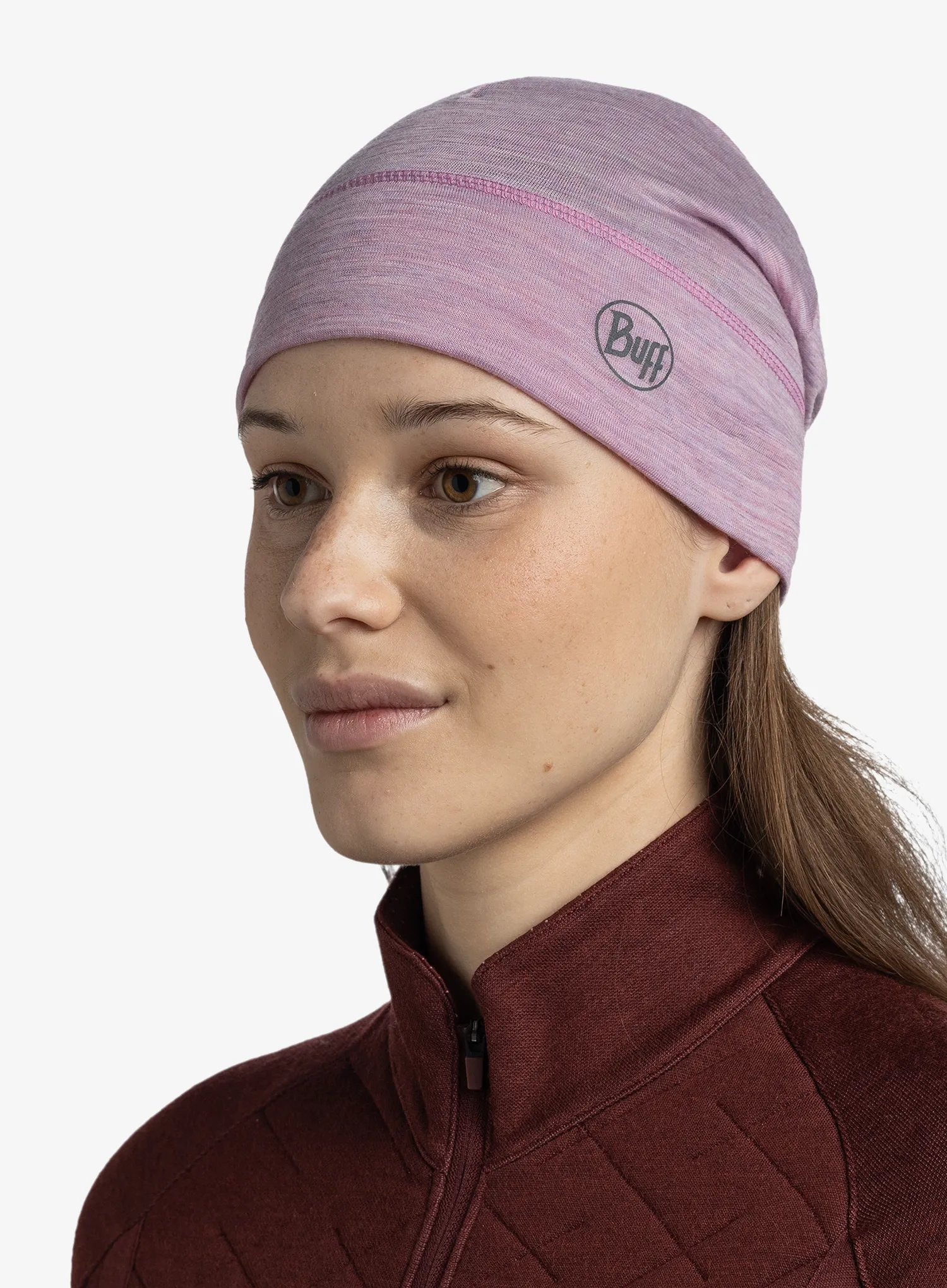 Funkčná čiapka Buff Lightweight Merino Beanie - solid pansy