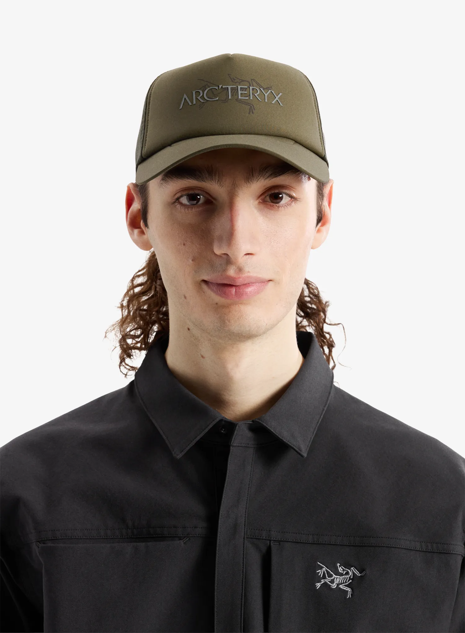 Šiltovka Arcteryx Bird Word Trucker Hat - tatsu/forage