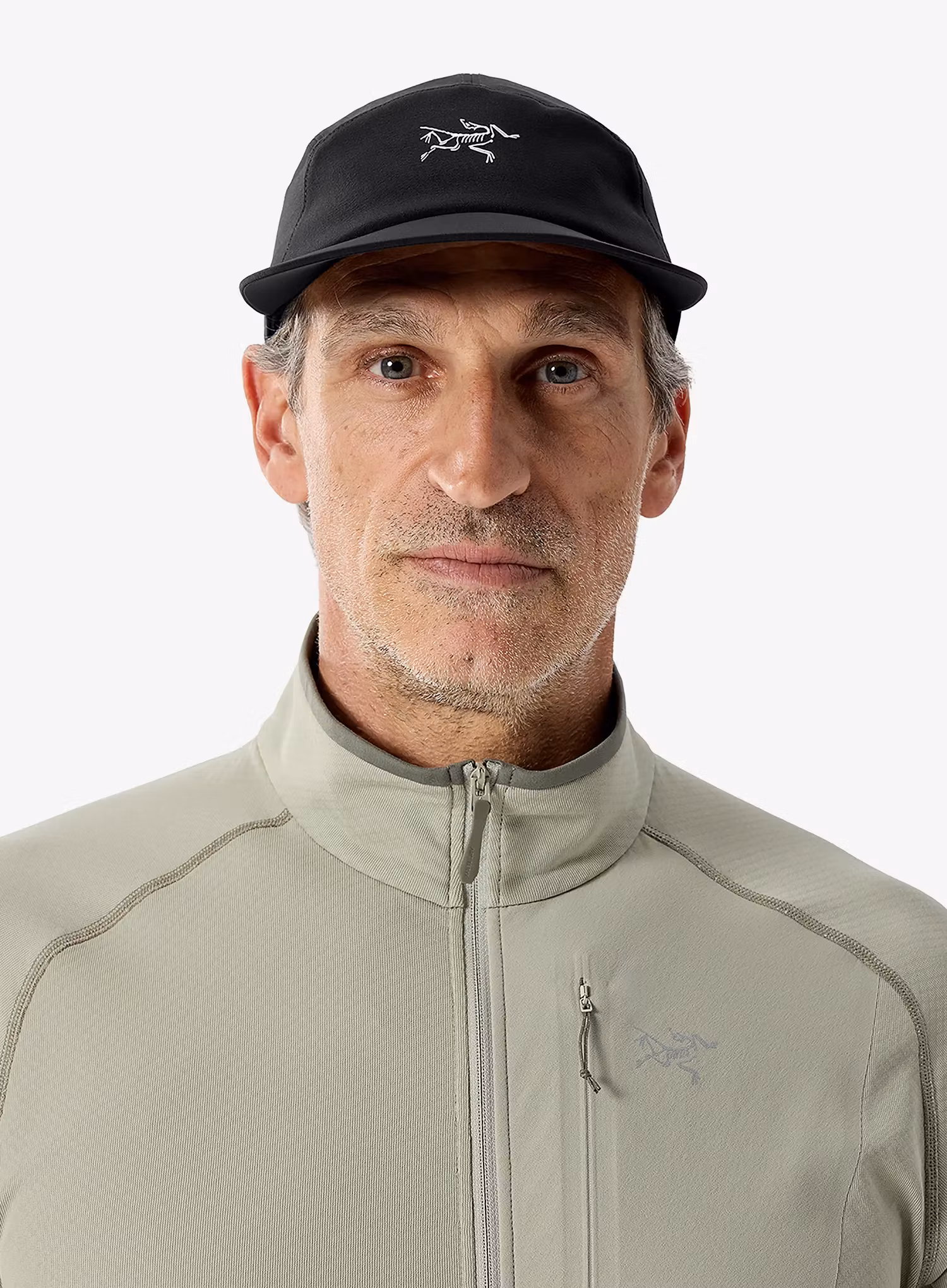 Šiltovka Arcteryx Gamma 5 Panel Cap - black/arctic silk