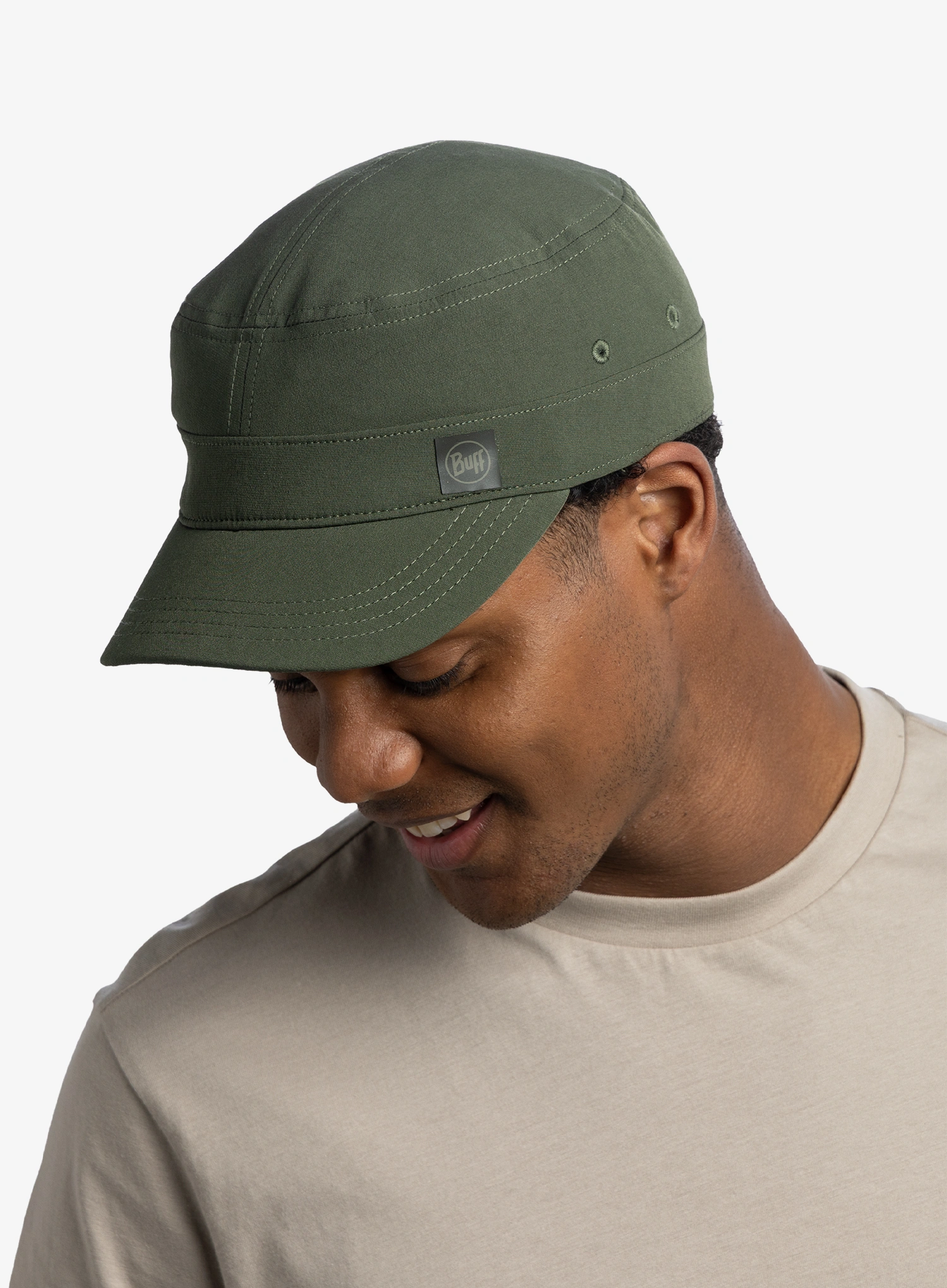 Šiltovka Buff Military Cap - solid khaki