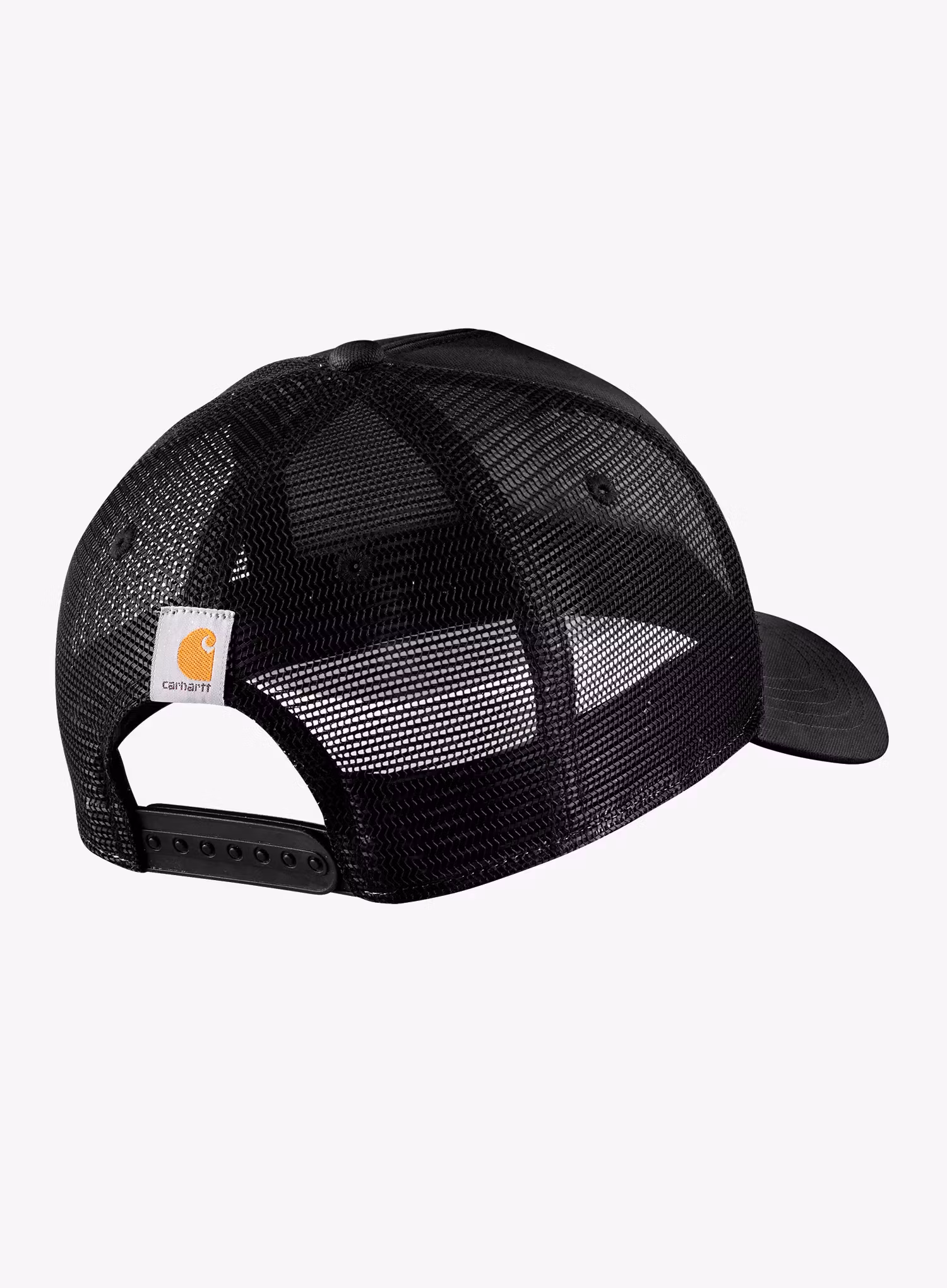 Šiltovka Carhartt Rugged Flex Twill Mesh-Back Script Patch Cap - black