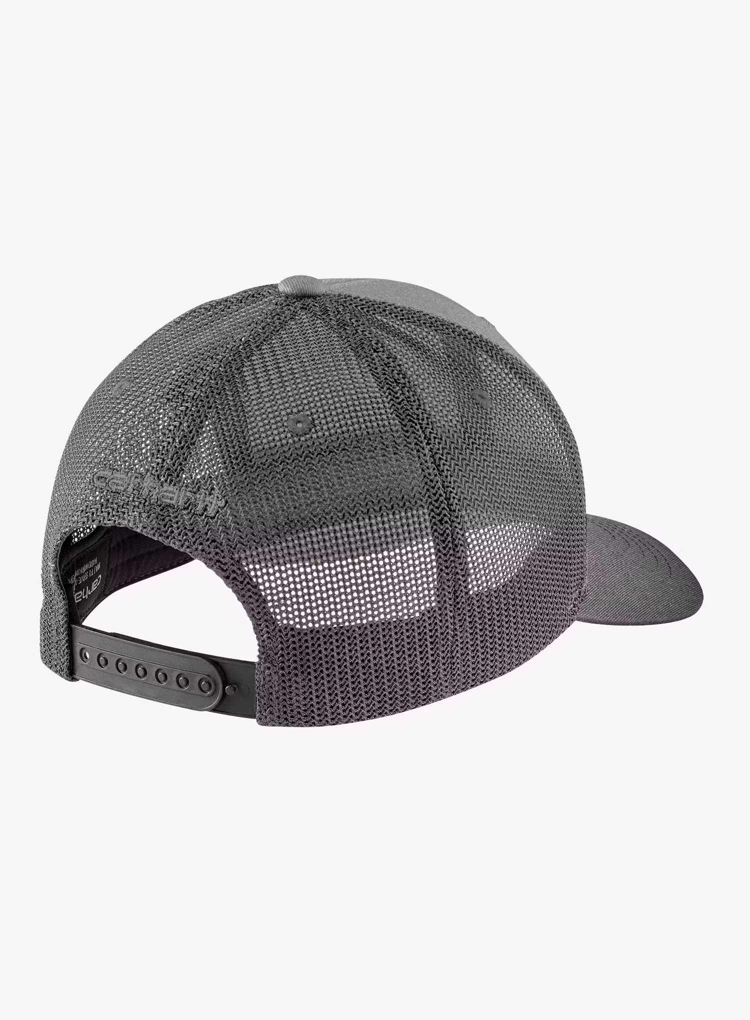 Šiltovka Carhartt Twill Mesh-Back Logo Patch Cap - asphalt