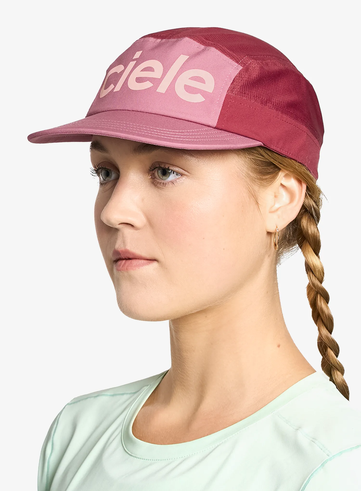 Šiltovka Ciele Go Cap Comp Century - deco rose/merlot