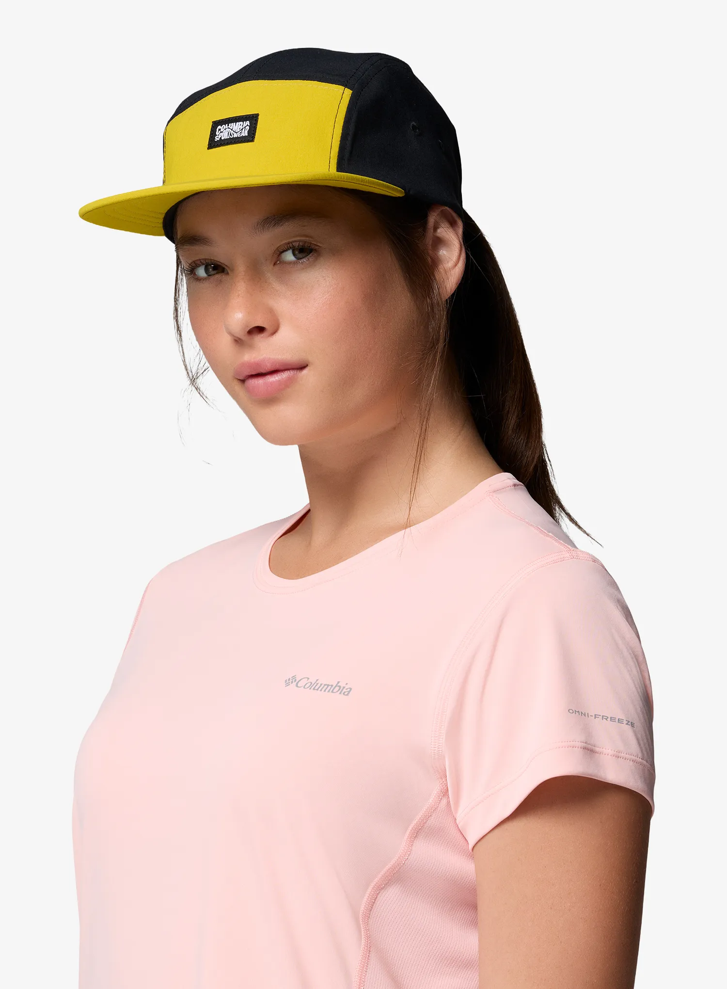 Šiltovka Columbia Creek Side 5 Panel Hat - ant moss/black/wavy columbia