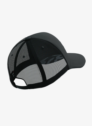 Šiltovka Compressport Trucker Cap - black/black refl