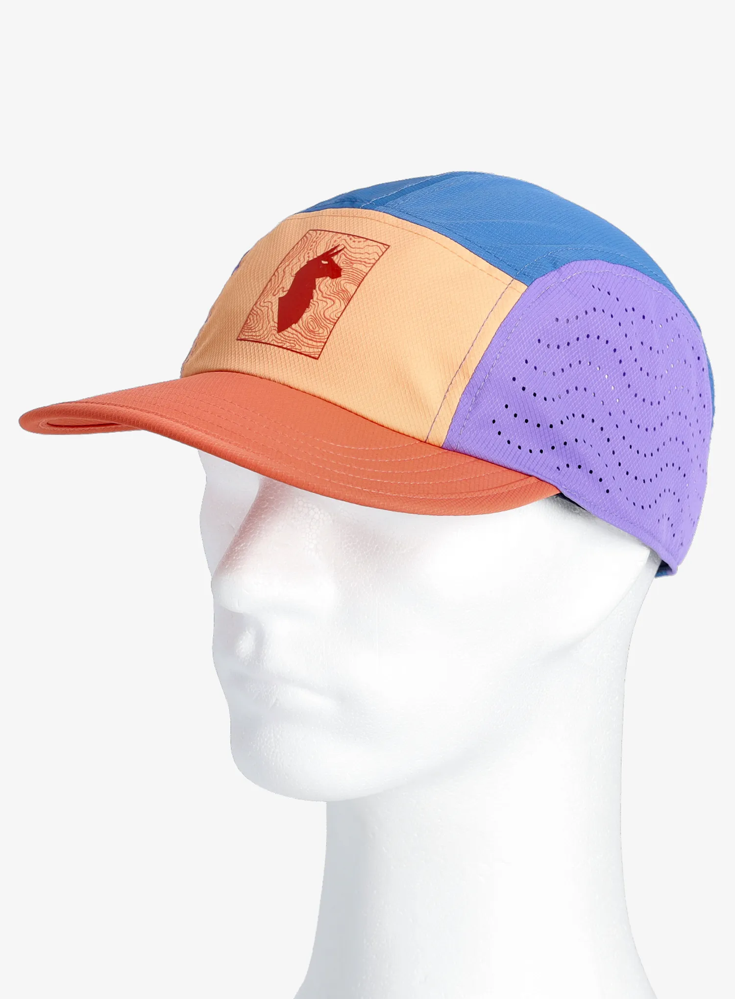 Šiltovka Cotopaxi Tech Plus 5-Panel Hat - cantaloupe/grapefruit