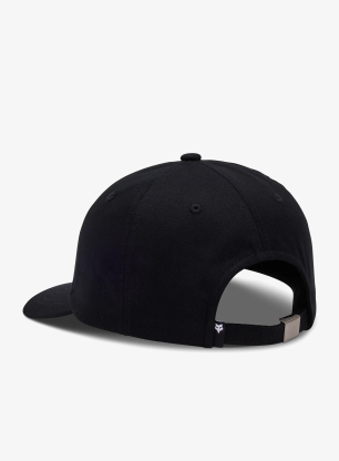 Šiltovka Fox Wordmark Adjustable Hat - black/white