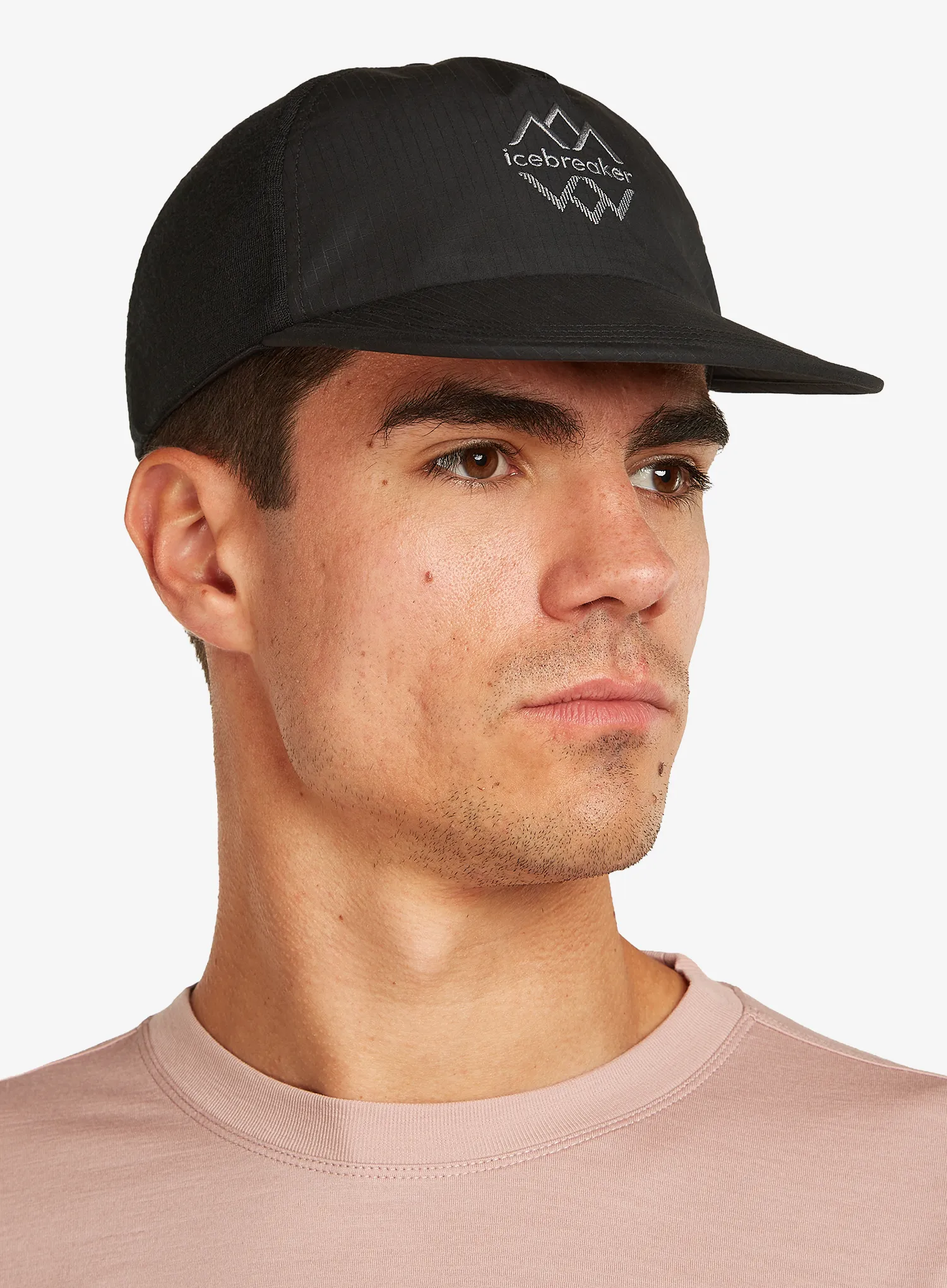 Šiltovka Icebreaker Shell+ Windbreaker Trucker Hat Logo - black
