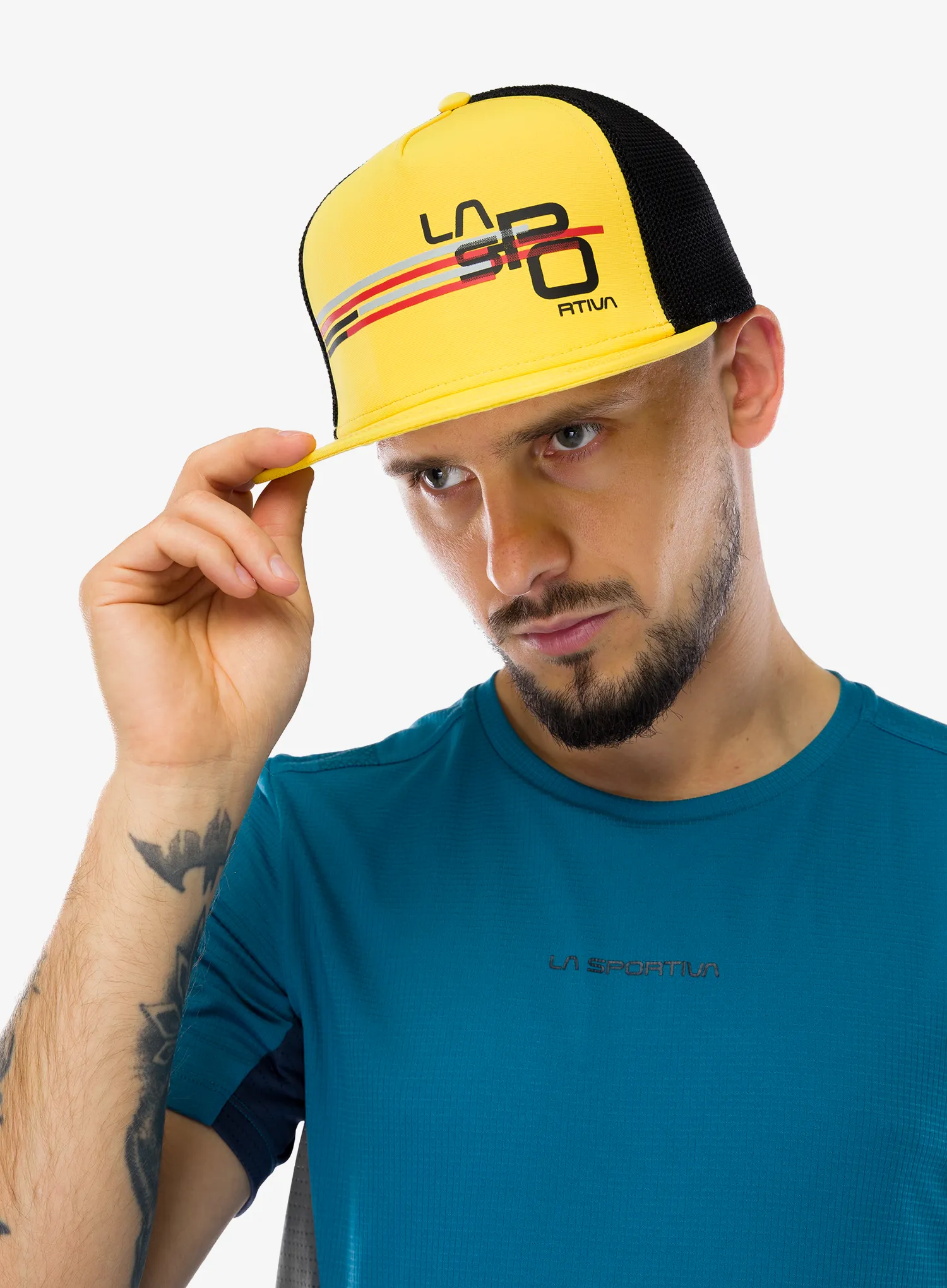 Šiltovka La Sportiva Stripe Cube Hat - yellow/black