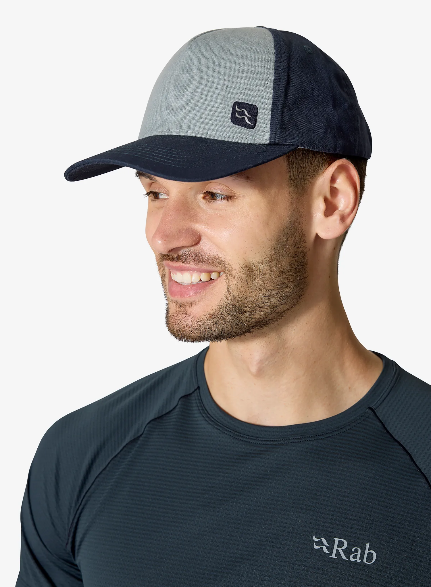 Šiltovka Rab Calet Embroidery Cap - anthracite/light zinc