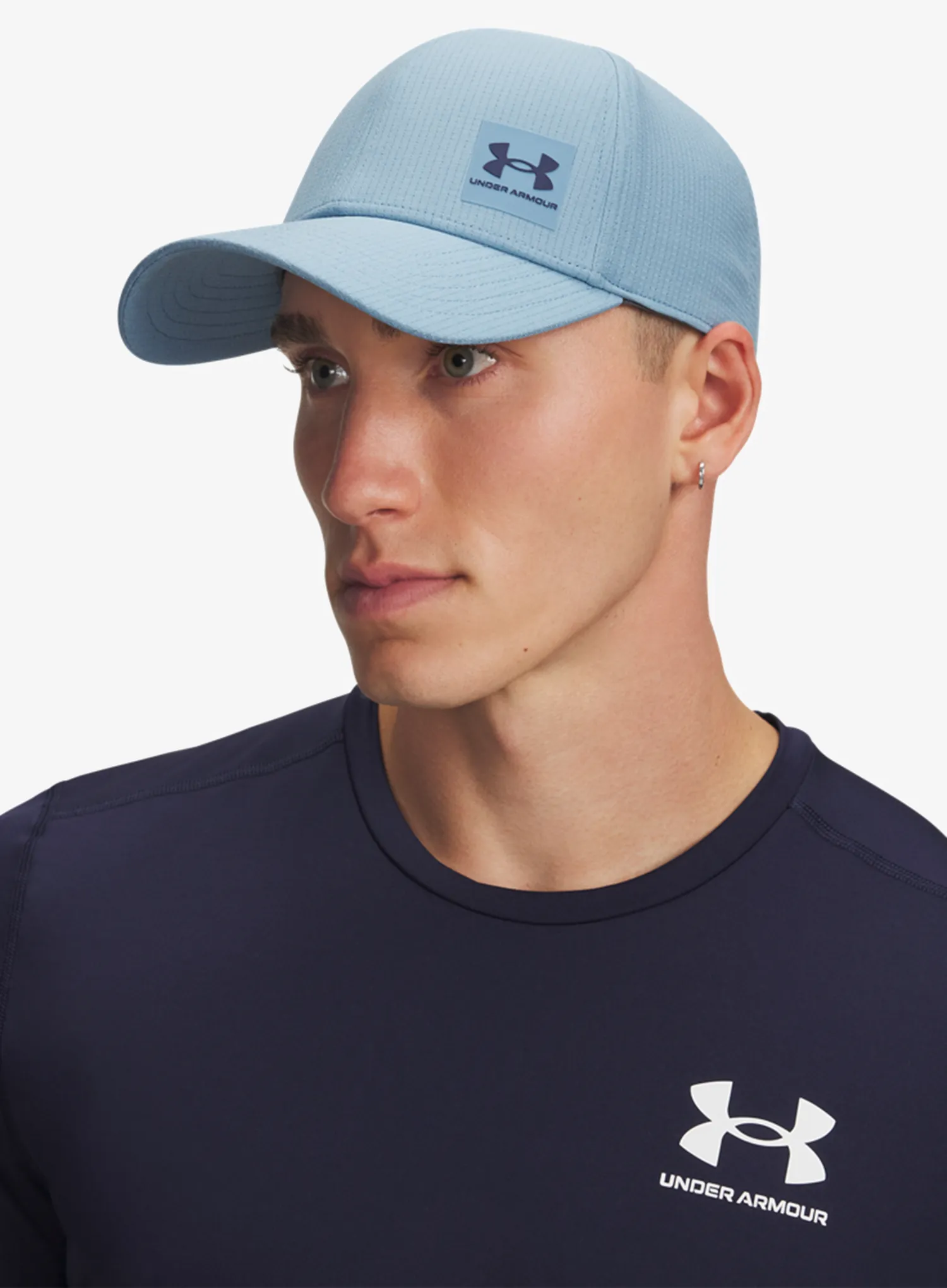 Šiltovka Under Armour Iso-Chill Armourvent Adjustable Cap - blue smoke/washed navy