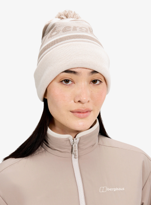Zimná čiapka Berghaus Berg Beanie - stone/char/taupe