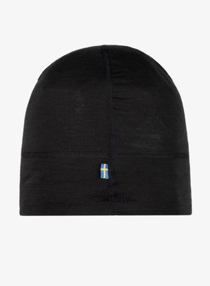 Čiapka Fjallraven Abisko Lite Wool Beanie - black