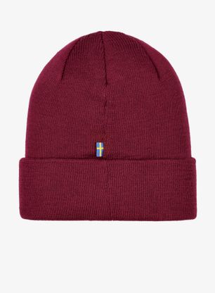 Zimná čiapka Fjallraven Vardag Classic Beanie - bordeaux red