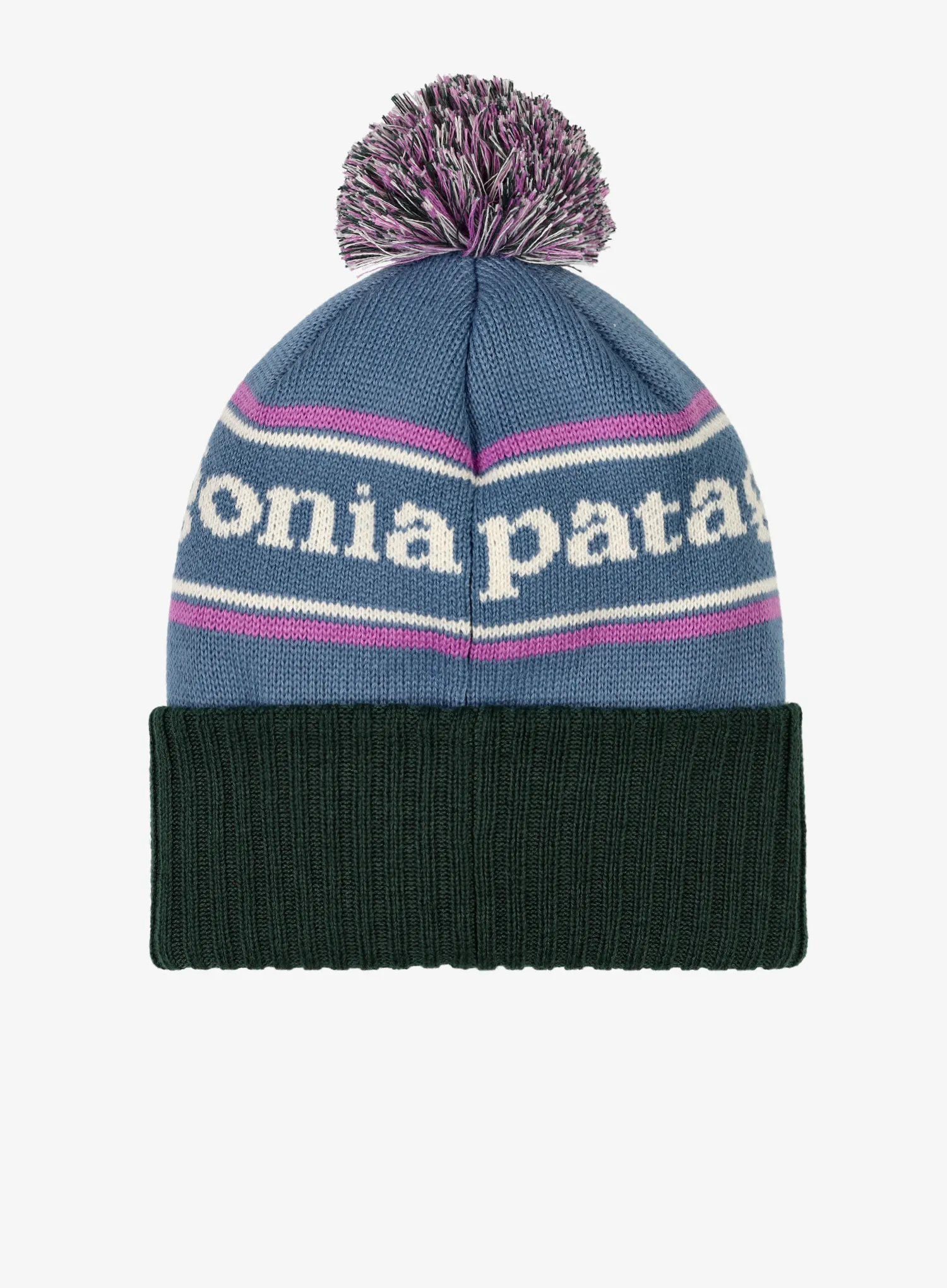Zimná čiapka Patagonia Powder Town Beanie - park stripe/barnacle blue