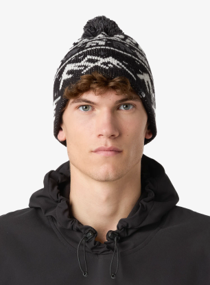 Zimná čiapka The North Face Cabin Ski Tuke - tnf black jacquard/pom
