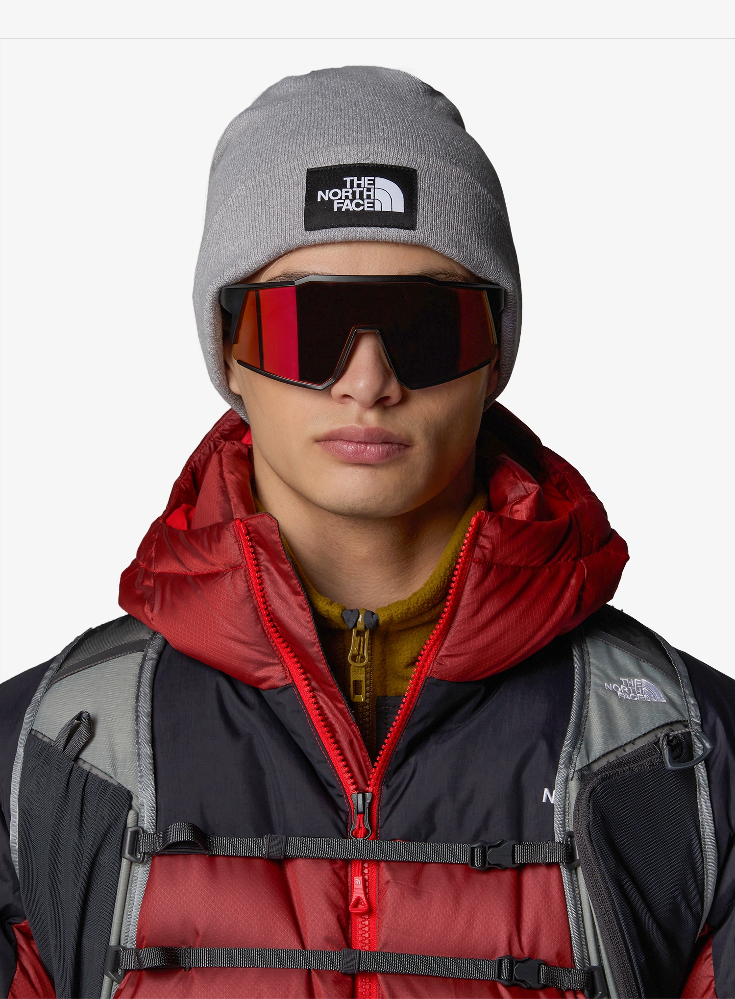 Zimná čiapka The North Face Dock Worker Recycled Beanie - tnf light grey heather