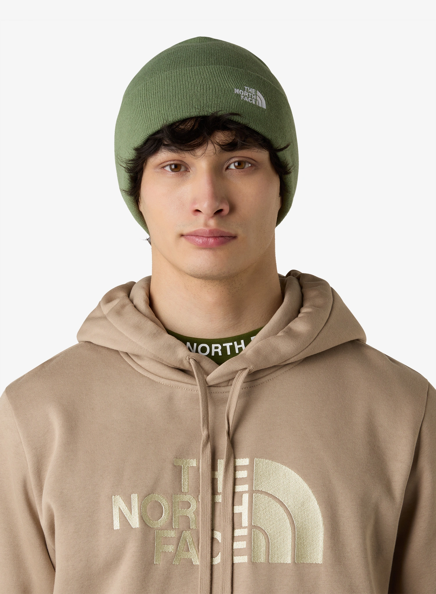 Zimná čiapka The North Face Norm Beanie - bark mist