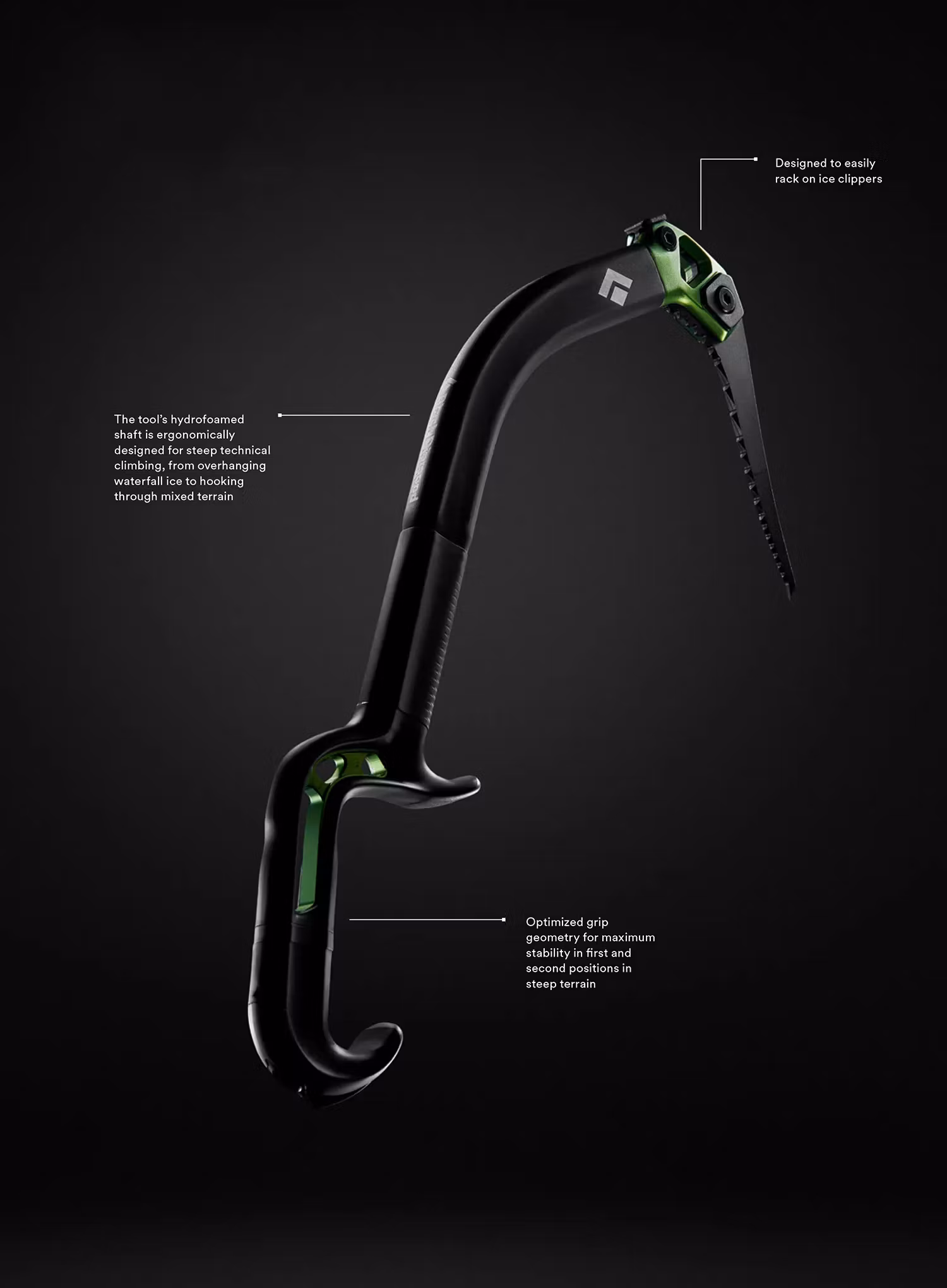Cepín Black Diamond Hydra Ice Tool