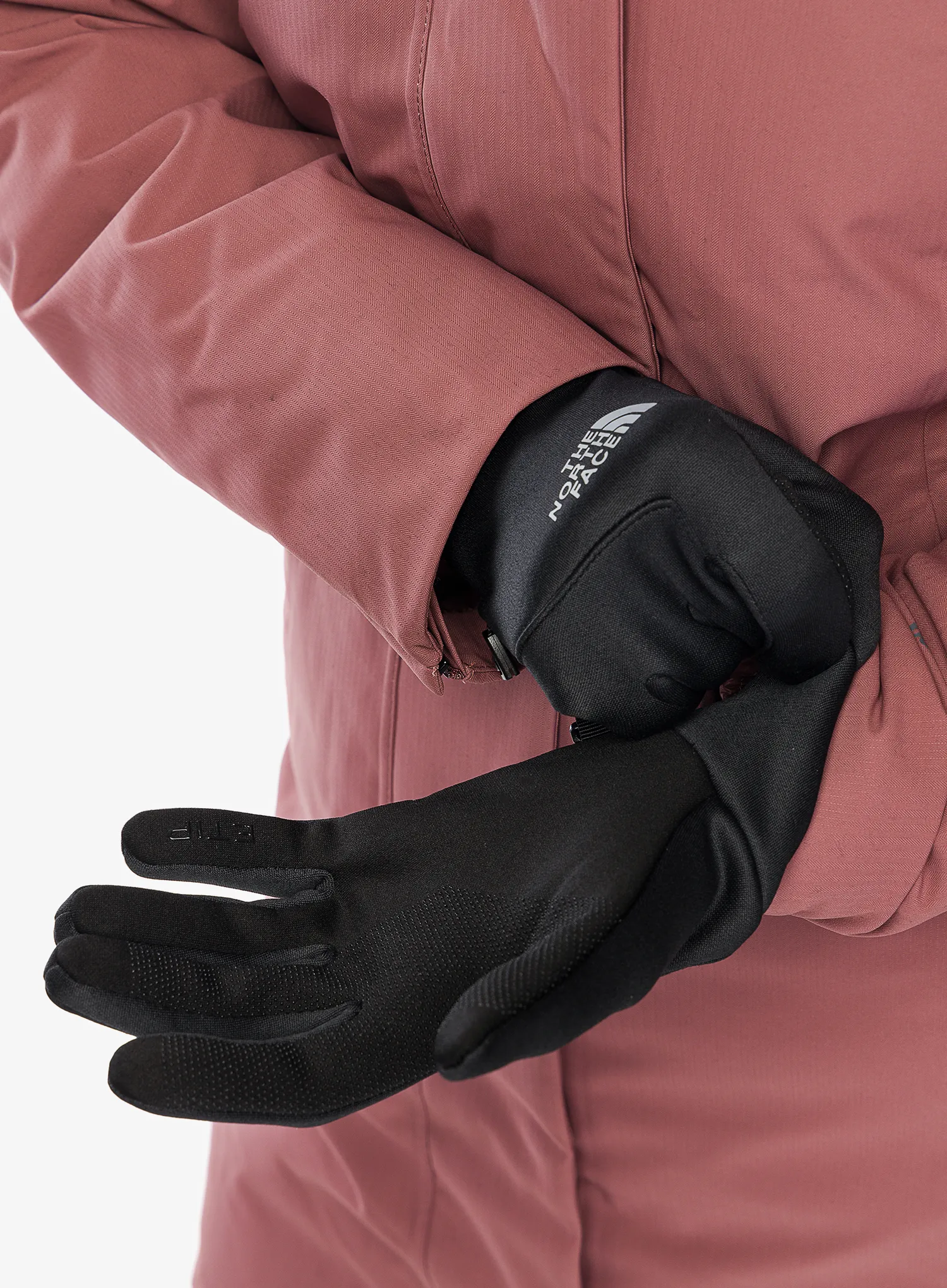 Dámske rukavice The North Face Etip Hardface Glove - tnf black htr