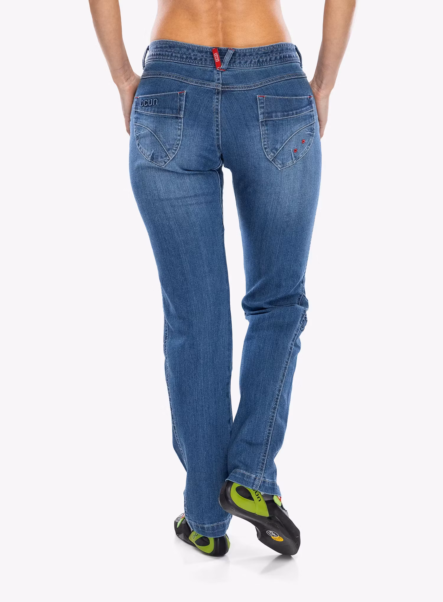 Lezecké nohavice dámske Ocun Medea Jeans - middle blue