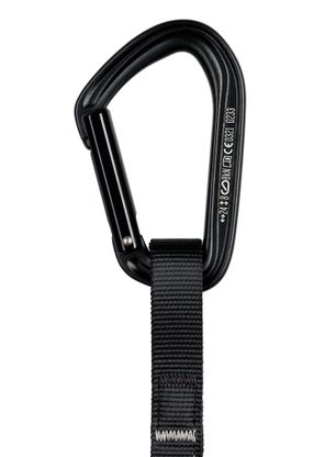 Expreska Black Diamond HotForge Quickdraw 16 cm - light gray