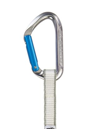 Expreska Climbing Technology/SKYLOTEC Salto Set NY 17 cm - titanium/electricblue