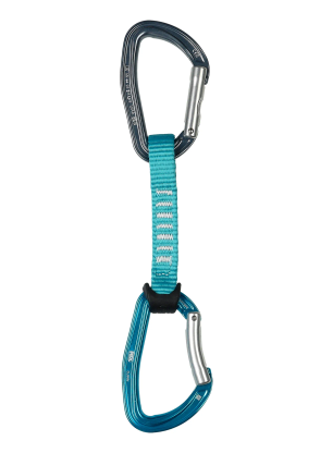 Expreska Petzl Djinn Acess 12 cm - turquoise