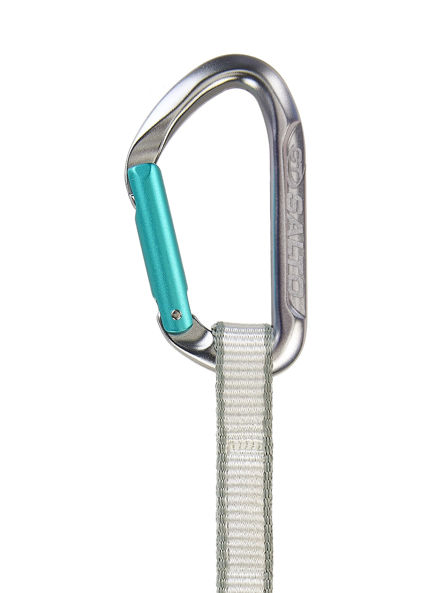Expreska Climbing Technology/SKYLOTEC Salto Set NY 22 cm - titanium/acquamarine
