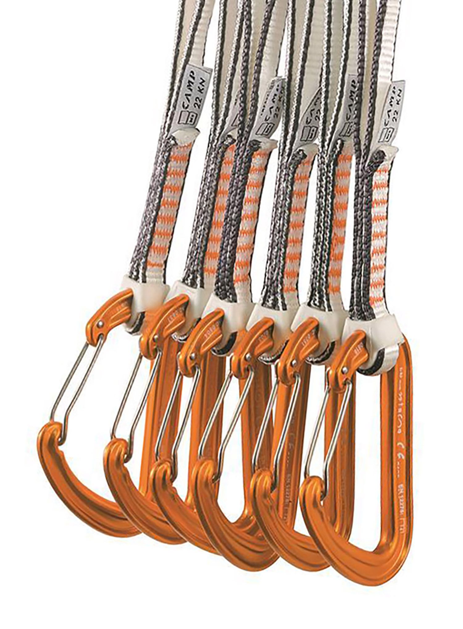 Lezecké expresky Camp Photon Wire KS Dynema 18cm - orange/black