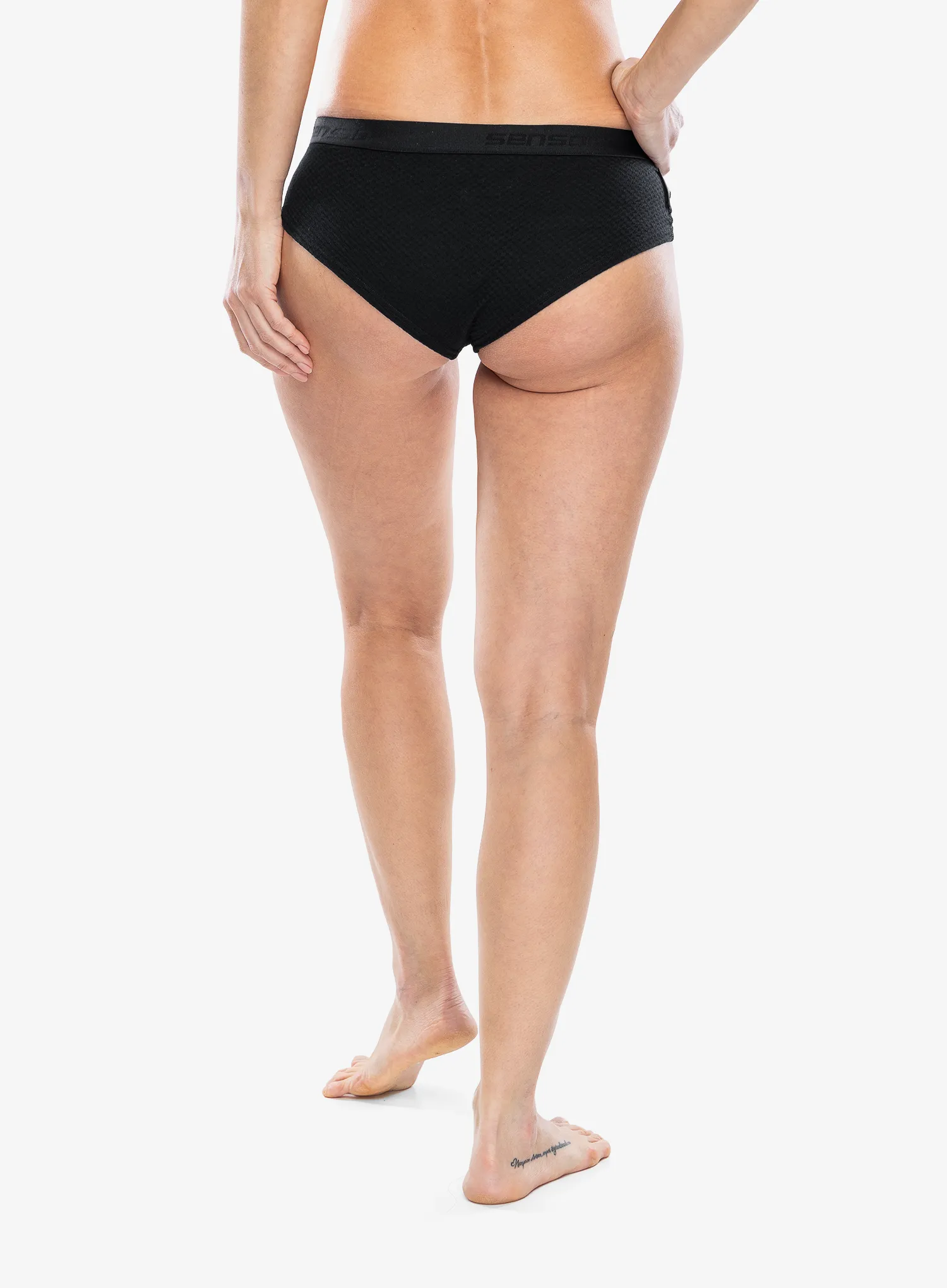 Dámske nohavičky Sensor Merino DF Panties - black