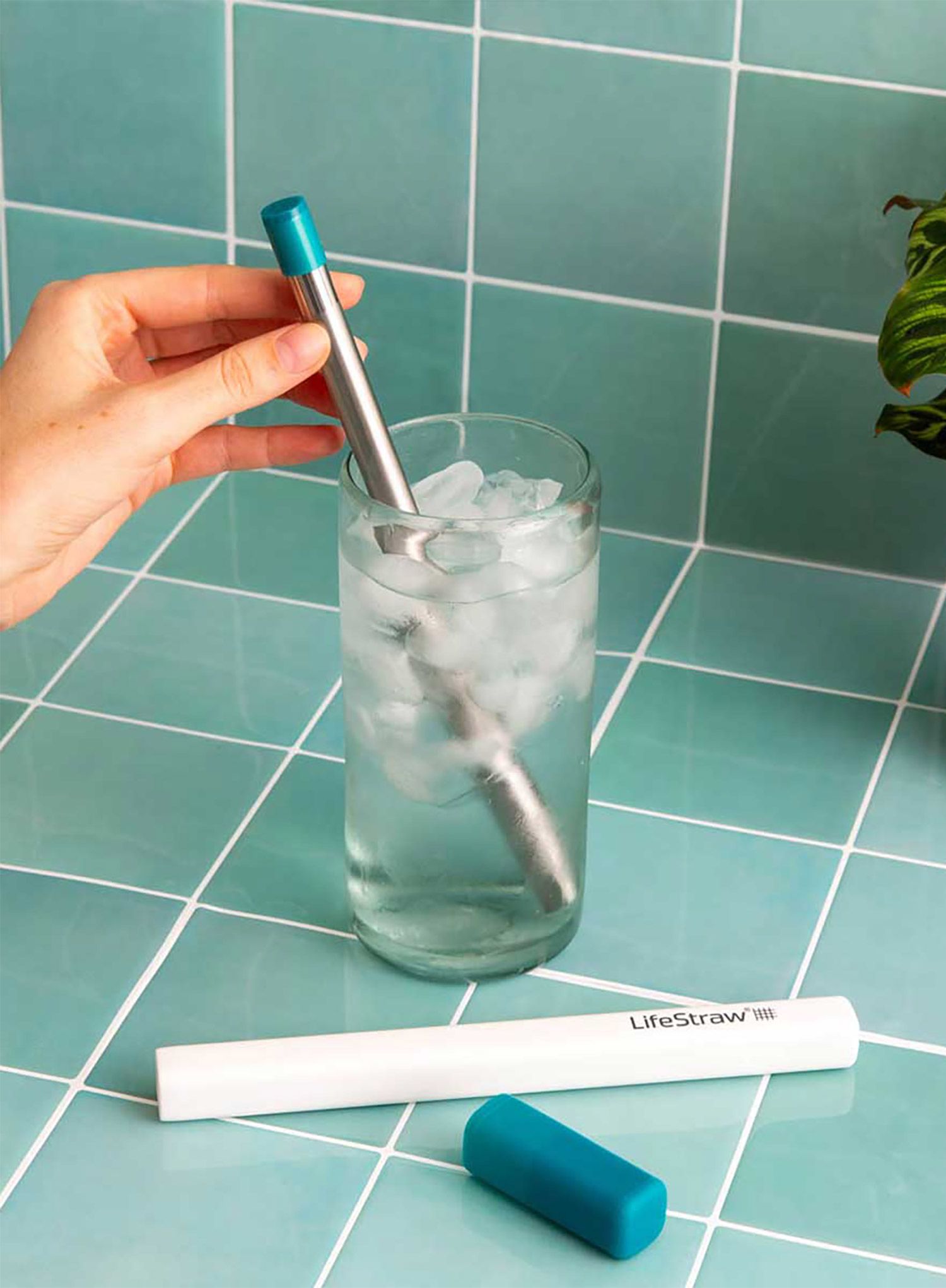 Vodný filter LifeStraw SIP - laguna teal