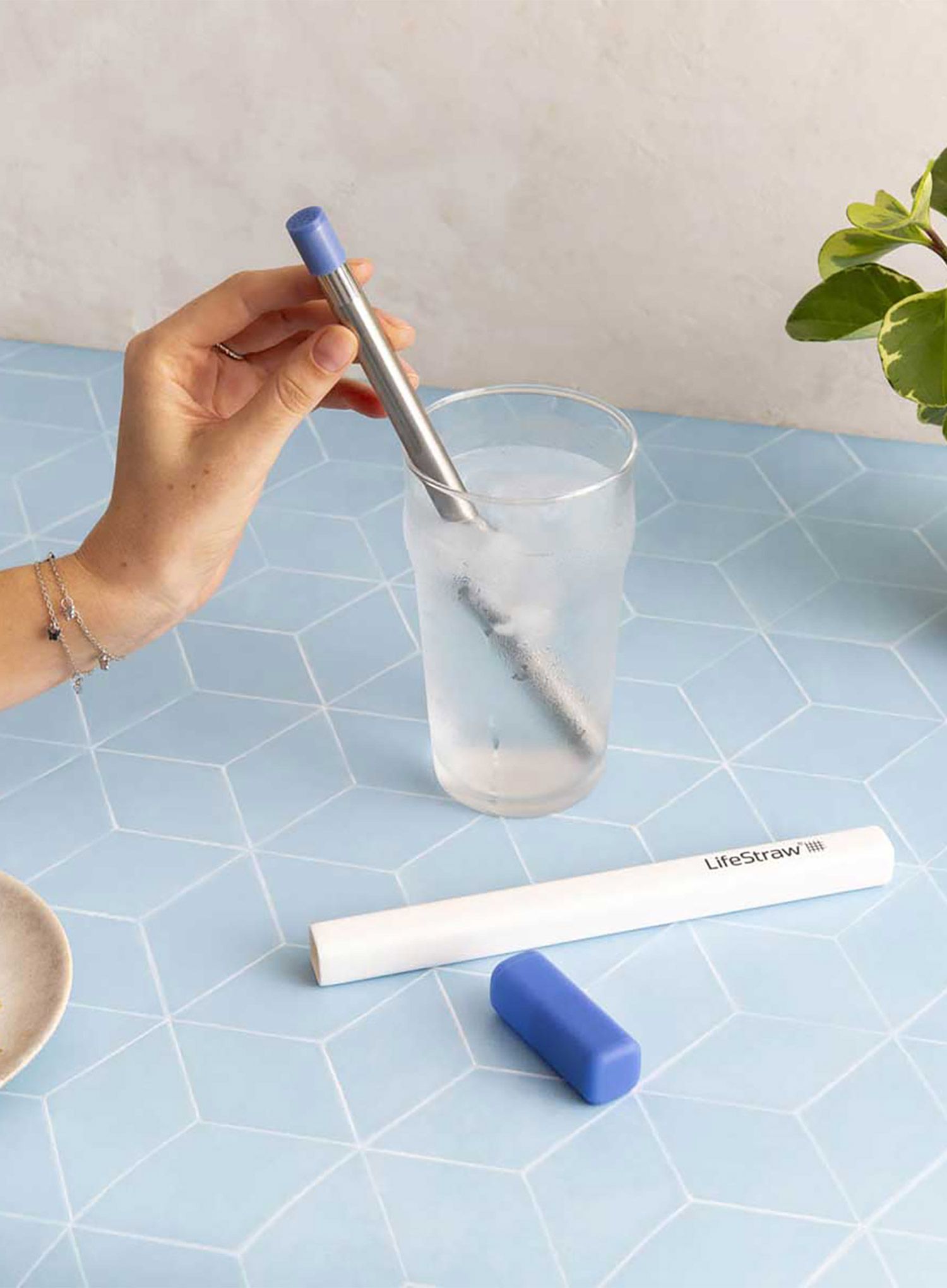 Vodný filter LifeStraw SIP - thistle purple
