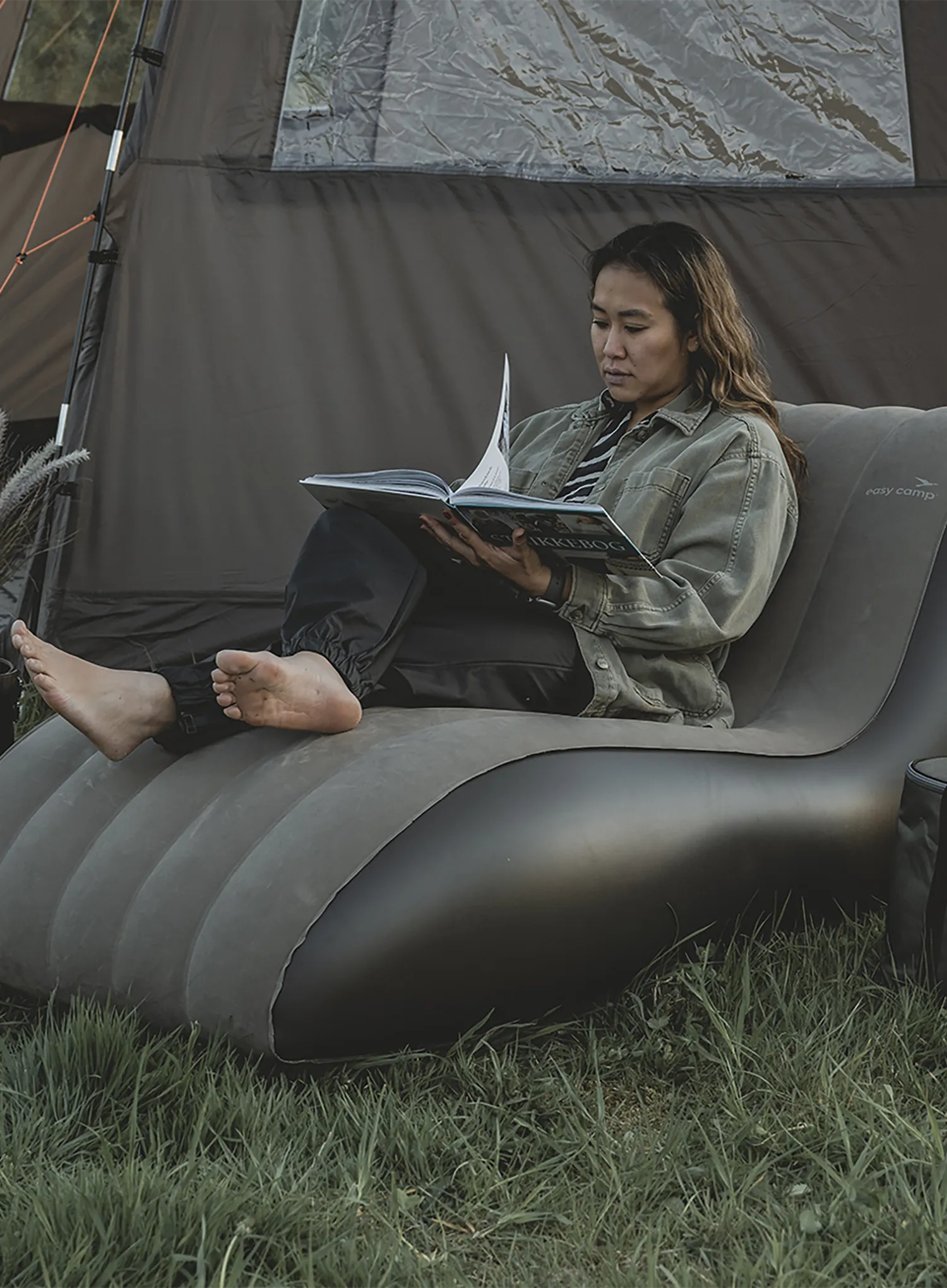 Nafukovacie kreslo Easy Camp Maple Lounger