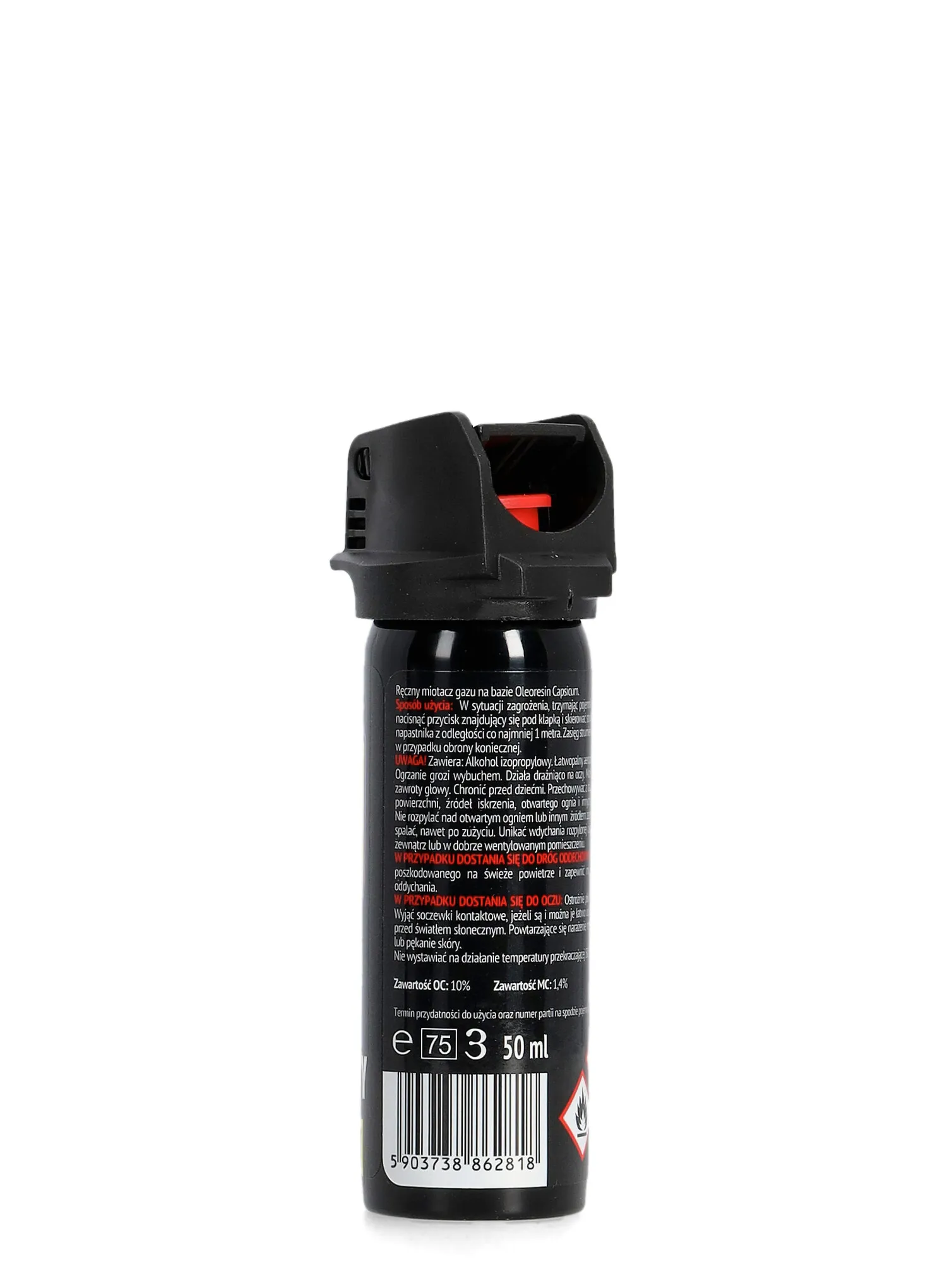 Pepřový sprej Terminator strumień 50 ml