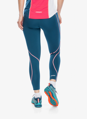 Bežecké legíny Crazy Leggings Cute Light - coralin